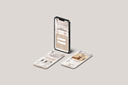 iPhone 13 Pro Screen Mockup, a Device Mockup by mahremdesign (Thumbnail 3 of 10)