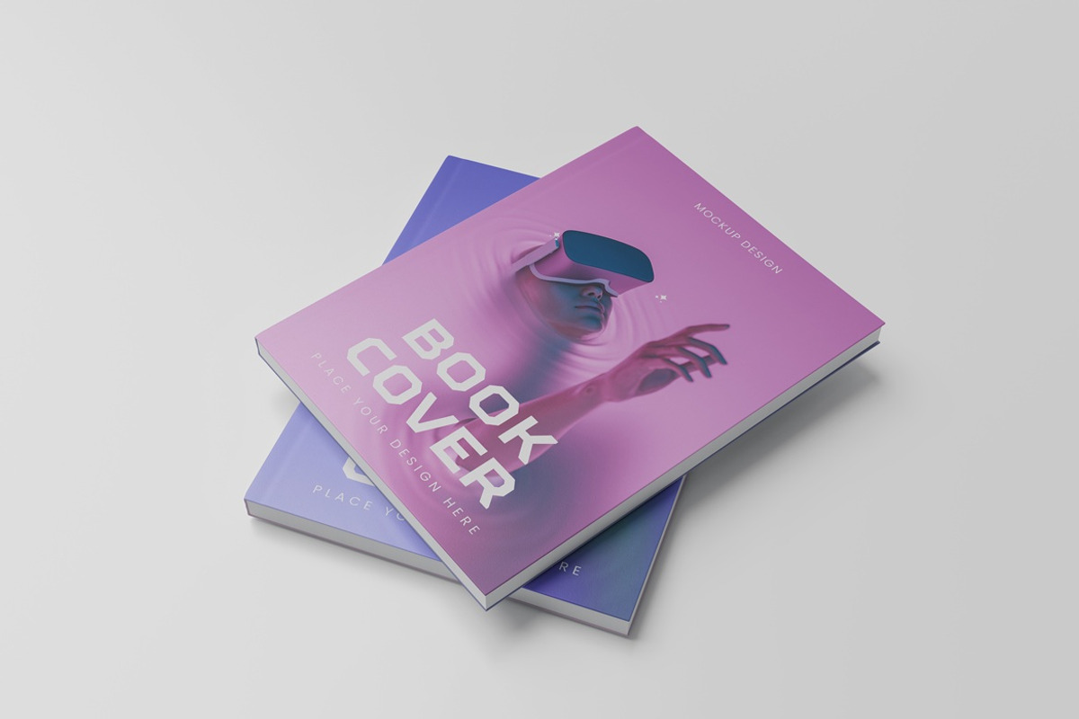 Realistic Book Cover Mockup, a Books & Magazine Mockup by Pexelyou (Photo 4 of 5)