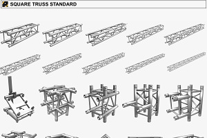 Trusses Giant Collection - 149 PCS