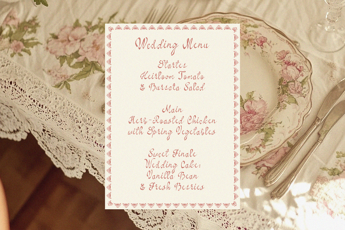 Love Archive Romantic Script Font, a Script Font by AnMark (Photo 10 of 13)