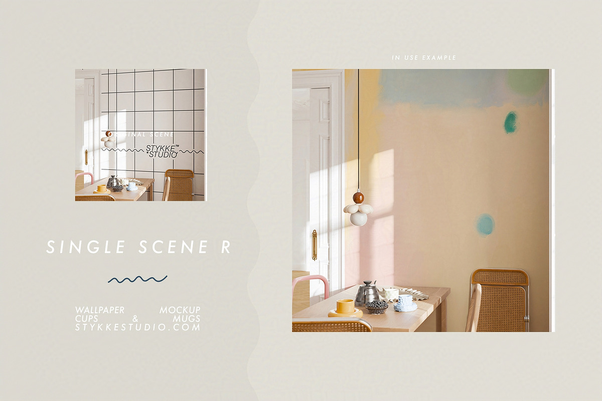 WALLPAPER MOCKUP | Kitchen Mockup, a Household Mockup by Stykke Studio (Photo 27 of 29)