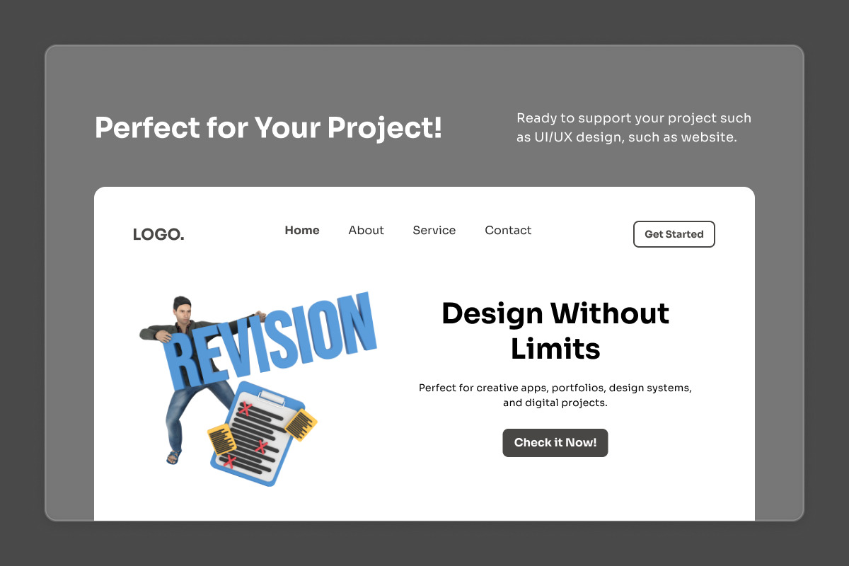 Design Activity 3D Icon Pack, a Work Illustration by twinstd