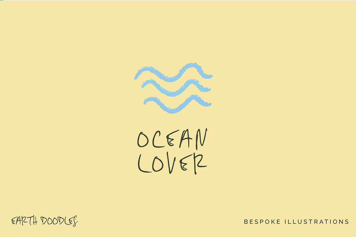 Earth Nature Sketch Doodle Icons, a Solid Icon by CreativeWilderness (Photo 6 of 13)
