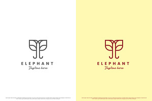 Elephant Head Logo Design Icon, a Branding & Logo Template by Morvana Crew