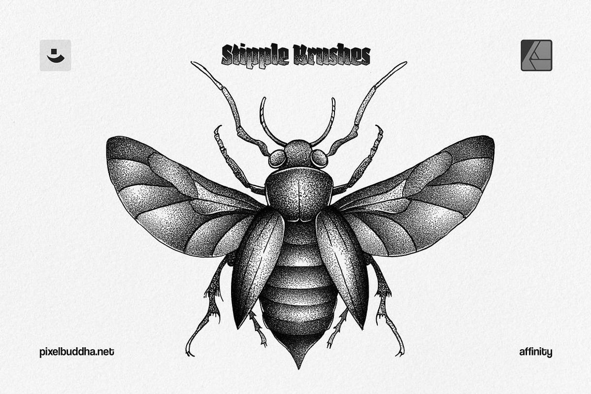 12-in-1 Affinity Brushes Bundle, a Brush Add-On by pixelbuddha.net (Photo 8 of 14)
