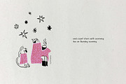 Winter Characters, a Seasonal Illustration by Annakniaz (Thumbnail 5 of 13)