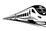 train transport silhouettes, an Illustration by Amazin_art (Thumbnail 26 of 31)