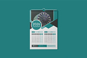 2026 Wall Calendar Template, a Stationery Template by VectStock (Thumbnail 5 of 9)
