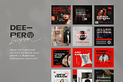Deeper - Canva Social Media Pack, a Social Media Template by Dirtytemp Studio (Thumbnail 14 of 14)