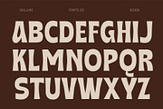 SFC Grina - Chunky Display Font, a Sans Serif Font by Skilline Supply Co. (Thumbnail 3 of 8)