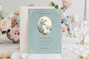Blue Heron Wedding Invitation, an Invitation Template by by creative paper (Thumbnail 4 of 5)