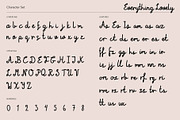 Everything Lovely Script Font, a Script Font by Youandigraphics (Thumbnail 8 of 12)