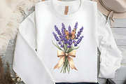 Colorful Flowers and Butterflies Cli, an Illustration by DreamCafeArt (Thumbnail 6 of 7)