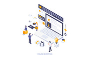 Modern isometric illustration, a Person Illustration by Creative Graphics (Thumbnail 6 of 12)