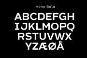 Arkibal Mono, a Sans Serif Font by Jan-Christian Bruun (Thumbnail 12 of 14)
