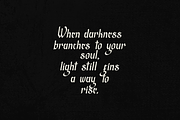 Empirelines, a Blackletter Font by Haksen (Thumbnail 5 of 7)