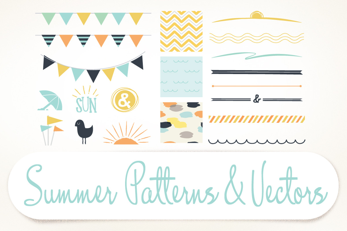 Summer Patterns & Vectors