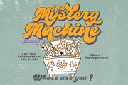 Flicking - Groovy Retro (Shadow), a Script Font by Dharmas Foundry (Thumbnail 7 of 13)