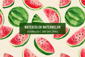 WATERMELON Seamless Pattern