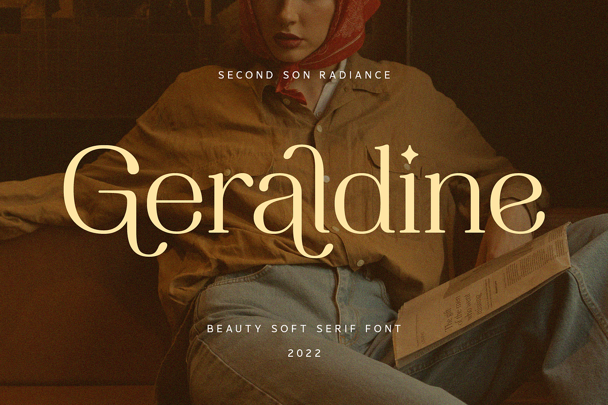 SS Geraldine - Beauty Serif Font, a Serif Font by Typocracy Studio (Photo 1 of 11)