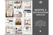 Airbnb Instagram Template Bundle!, a Social Media Template by Templatables (Thumbnail 7 of 12)