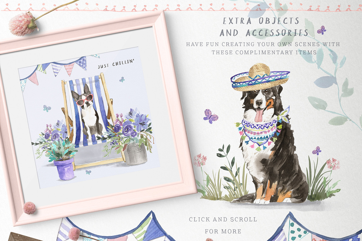 Muddy Paws Volume 2 - More Dogs!, an Illustration by Twigs and Twine (Photo 4 of 11)