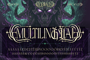 Theravin - Dark Tribal, a Serif Font by Artisan Themes (Thumbnail 11 of 12)