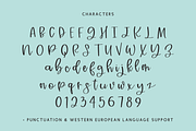 Raintree Script, a Handwritten Font by Beck McCormick (Thumbnail 10 of 10)