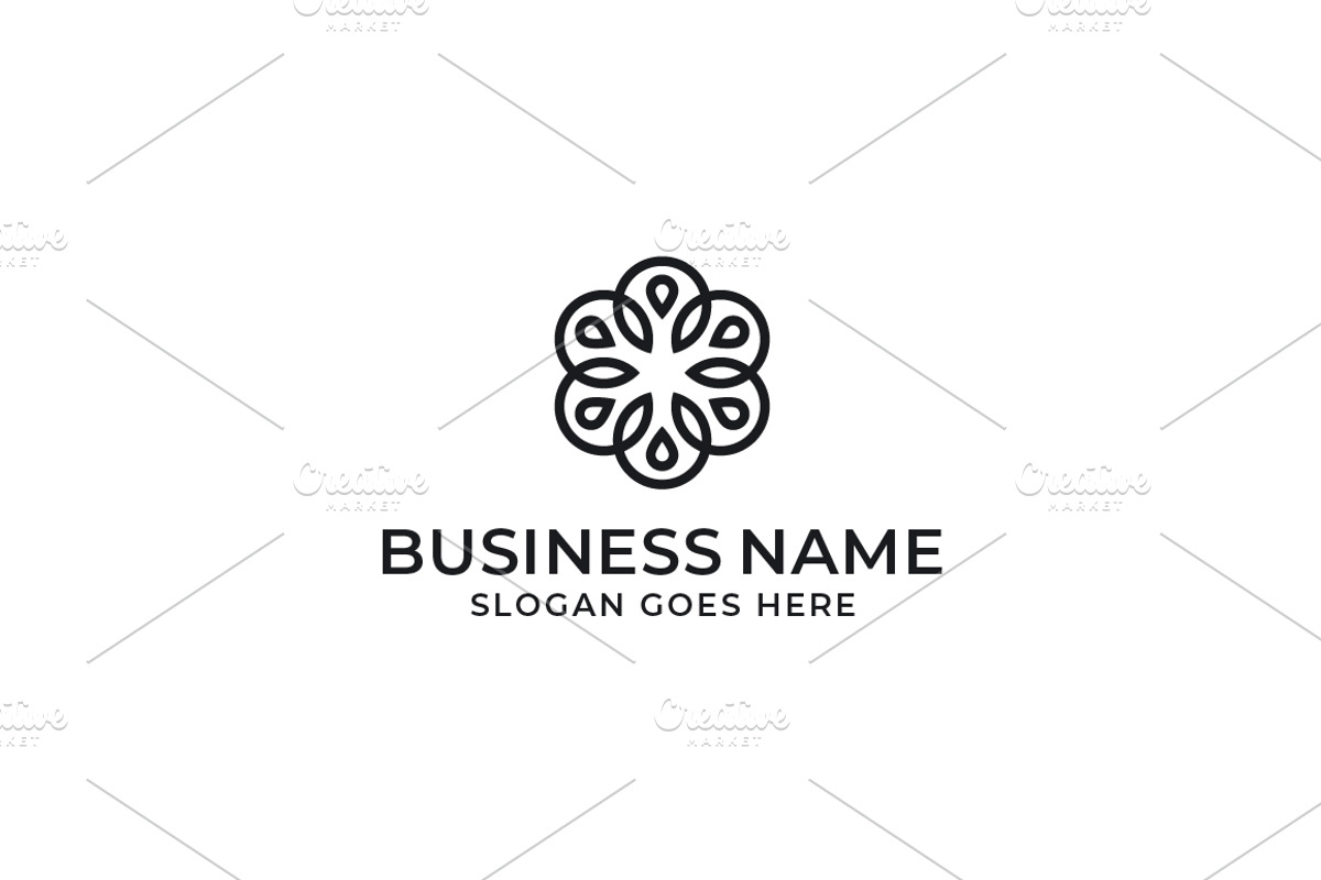 Flower Logo Design, a Branding & Logo Template by pne-design (Photo 2 of 2)