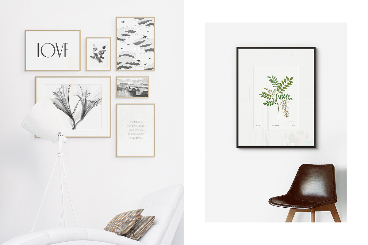 Minimal Frame Mockup Template Bundle, a Product Mockup by FoundImages (Photo 12 of 27)