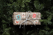 Christmas mail. Stamps and stickers, an Illustration by Maru_art (Thumbnail 3 of 7)