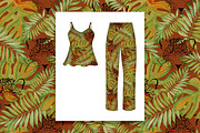 Tropical Leopard Seamless Pattern, a Pattern Graphic by Oksana Dovhopol Art (Thumbnail 8 of 23)
