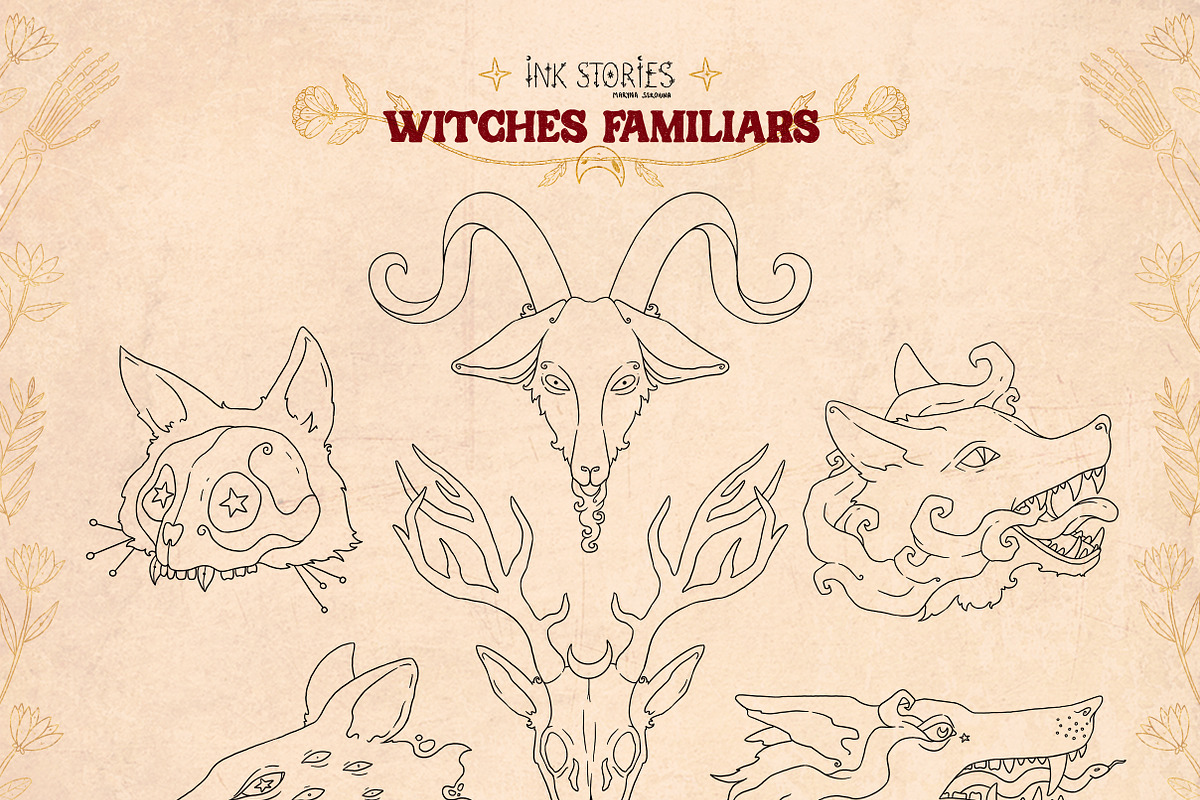 Witches Familiars, an Animal Illustration by Ink Stories (Photo 15 of 44)