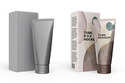 Cosmetic Tube Box Mockup, a Product Mockup by mockupbuys (Thumbnail 1 of 3)
