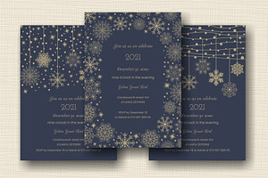 New Year Invitation Set