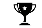 Bold winner trophy cup icon, an Illustration by Amazin_art (Thumbnail 22 of 29)