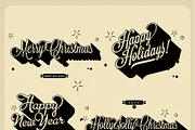 Vintage Christmas Bundle, an Illustration by Noka Studio (Thumbnail 6 of 7)