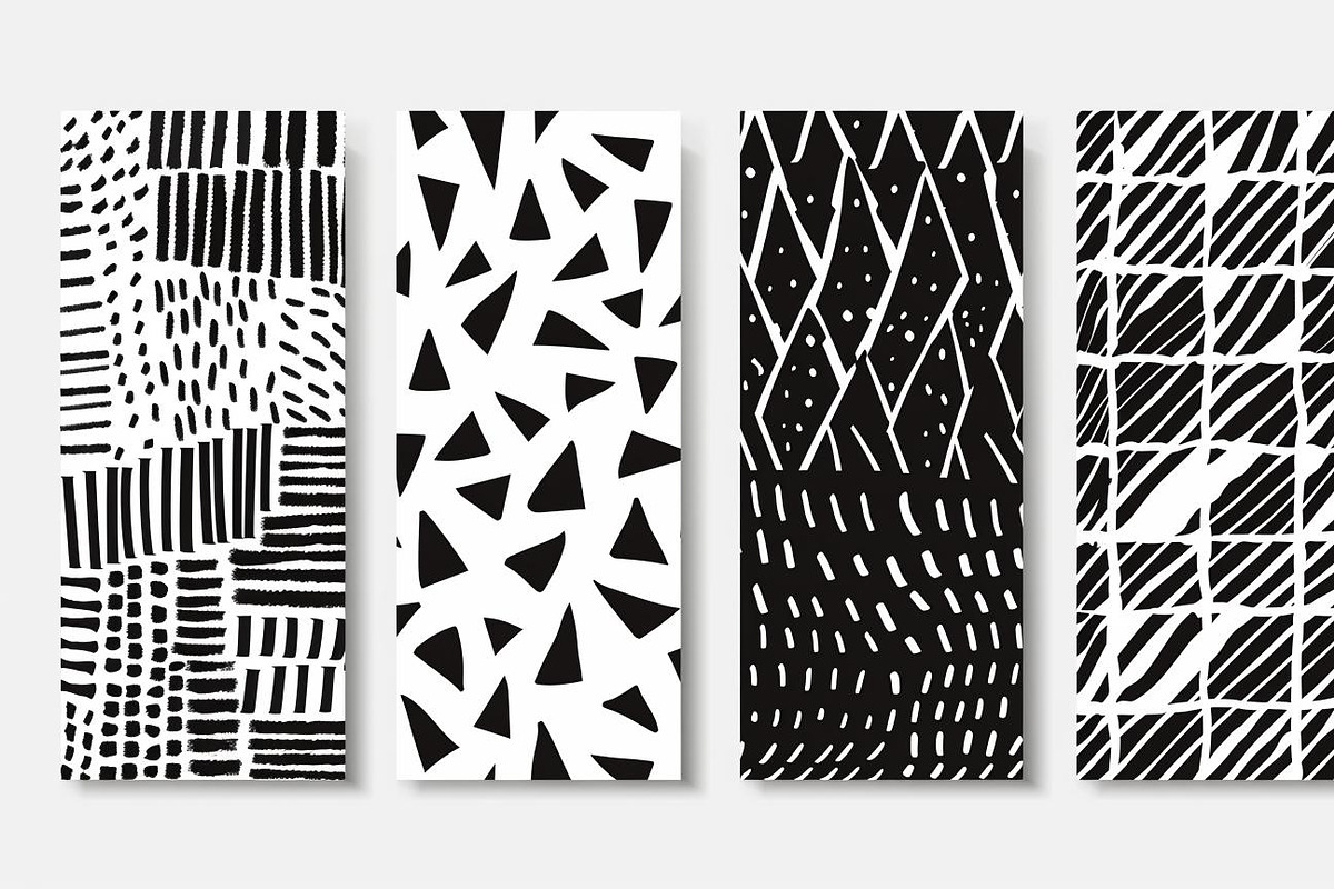Abstract Silhouette Vector Set, an Illustration by BIPLOB EXPERT (Photo 7 of 9)