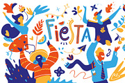 Fiesta Forever, a Person Illustration by Hurcastock! (Thumbnail 12 of 14)