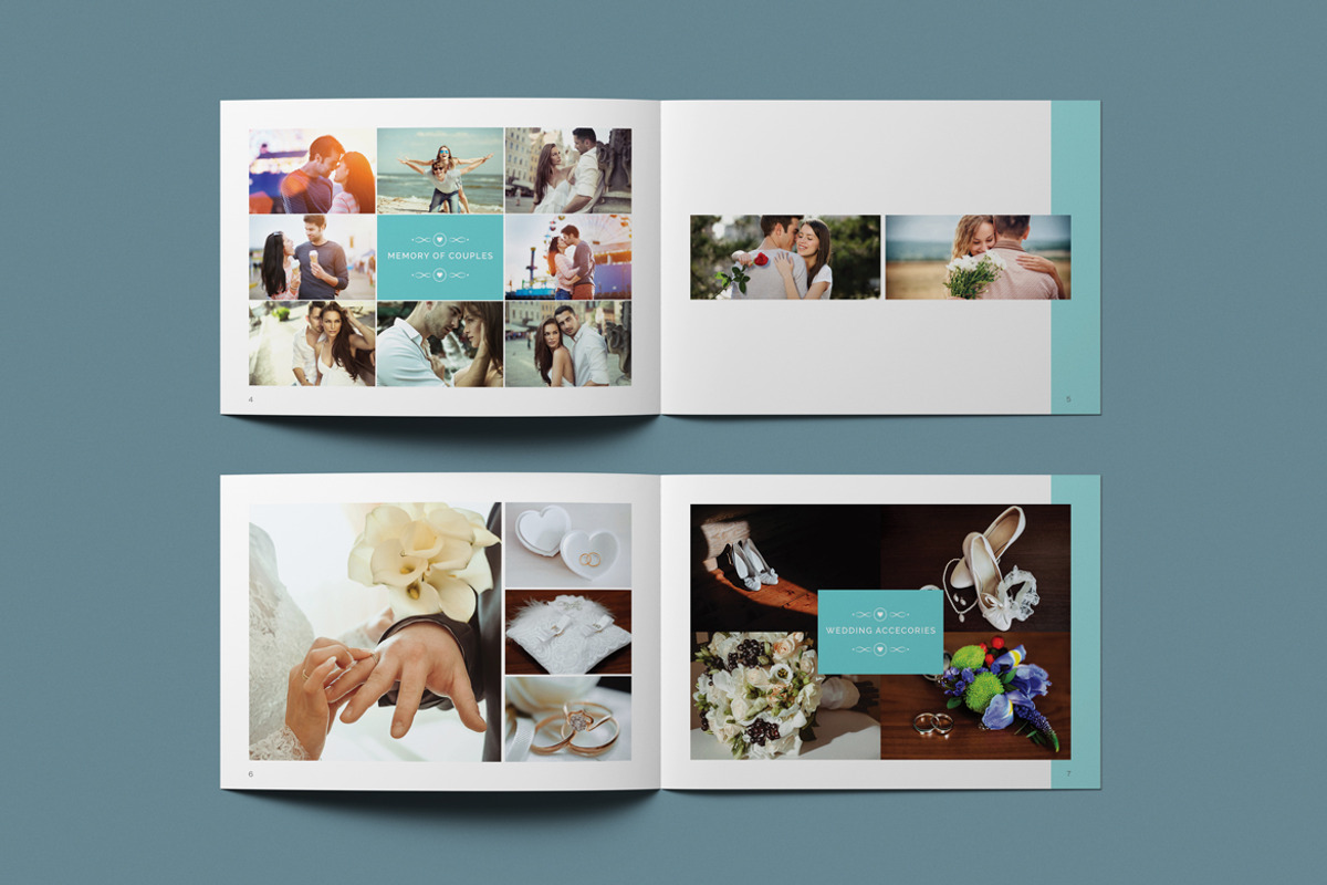 Wedding Album Template, a Brochure Template by adekfotografia (Photo 4 of 12)