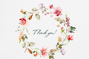 Watercolor flowers spring bouquet, an Illustration by RushkinaAntonina (Thumbnail 7 of 7)
