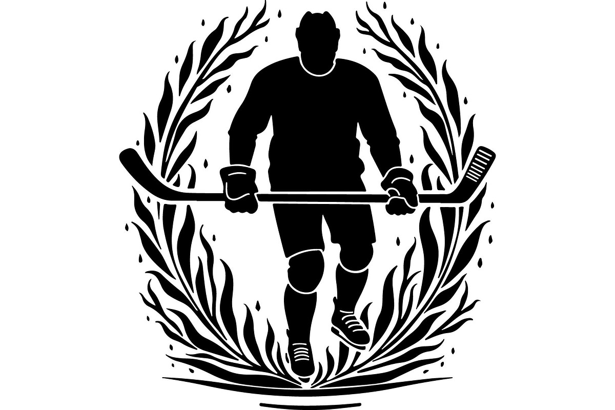 Skating Hockey SVG Shirt Pack, an Object Graphic by jahid234 (Photo 6 of 10)