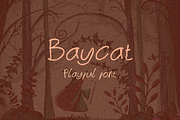 Baycat Handwritten Font, a Font by SSI.Scraps (Thumbnail 1 of 5)