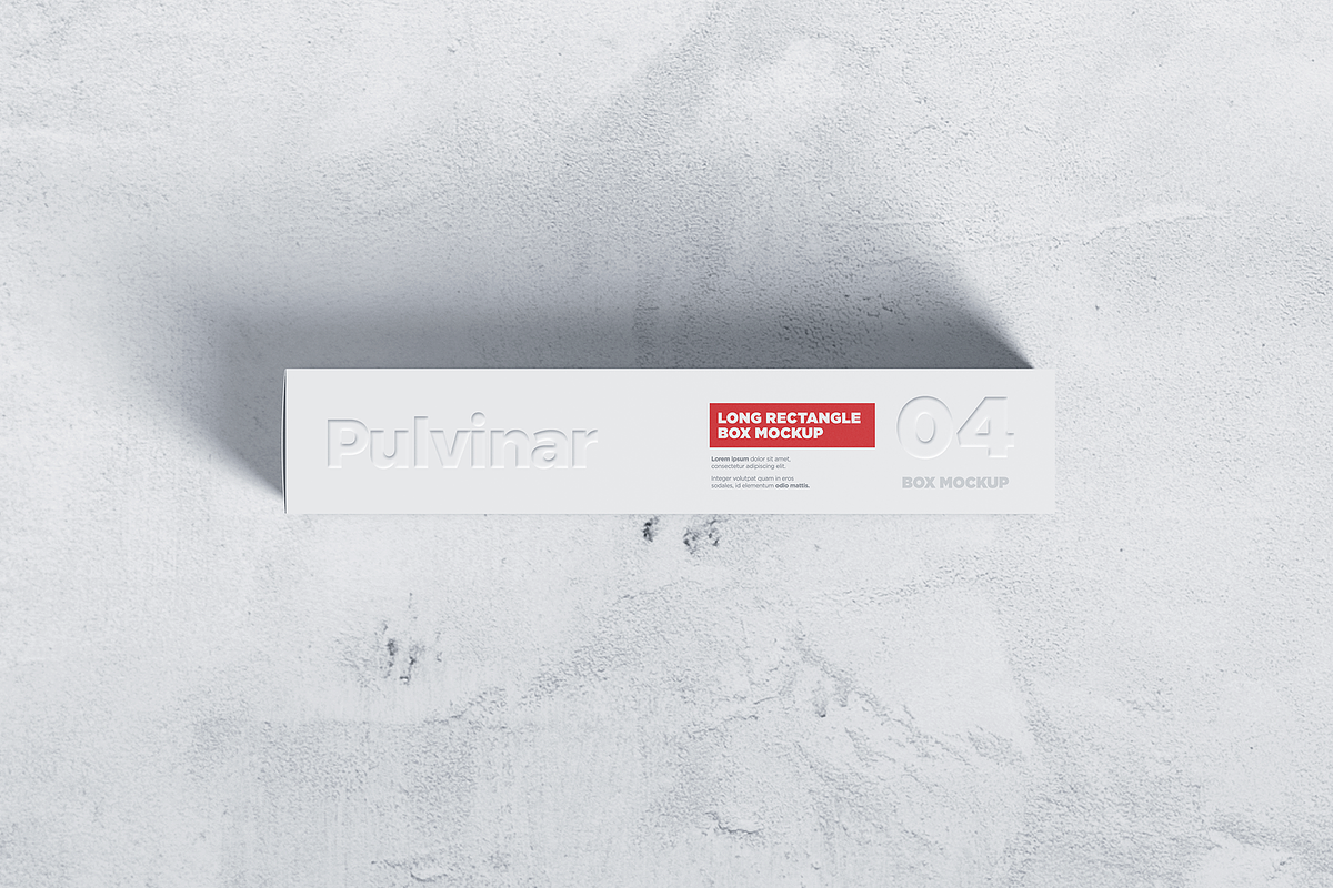 Box / Packaging - Long Rectangle, a Cups & Container Mockup by coloformia (Photo 7 of 10)
