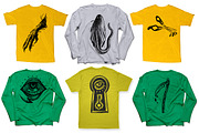 100 Tattoo-Style Tee Designs, an Object Illustration by Design by sebrodbrick (Thumbnail 27 of 34)