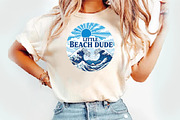 Little Beach Dude Png, an Illustration by Watercolor design (Thumbnail 2 of 3)