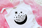 Mystic floral moon set, an Illustration by Veronika Gotovceva (Thumbnail 8 of 9)