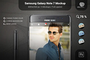Samsung Galaxy Note 7 Mockup, an Android Mockup by RSplaneta (Thumbnail 3 of 10)