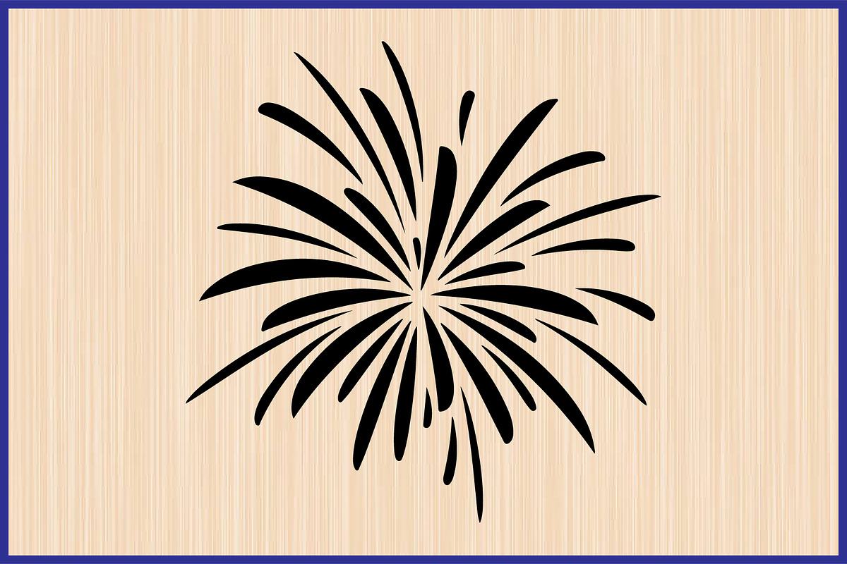 12 Festive Firework Burst Silhouette, a Decorative Illustration by Artivon (Photo 2 of 4)