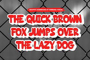 Graffiti Bomerang - Graffiti Font, a Font by Nirmana Visual (Thumbnail 3 of 7)